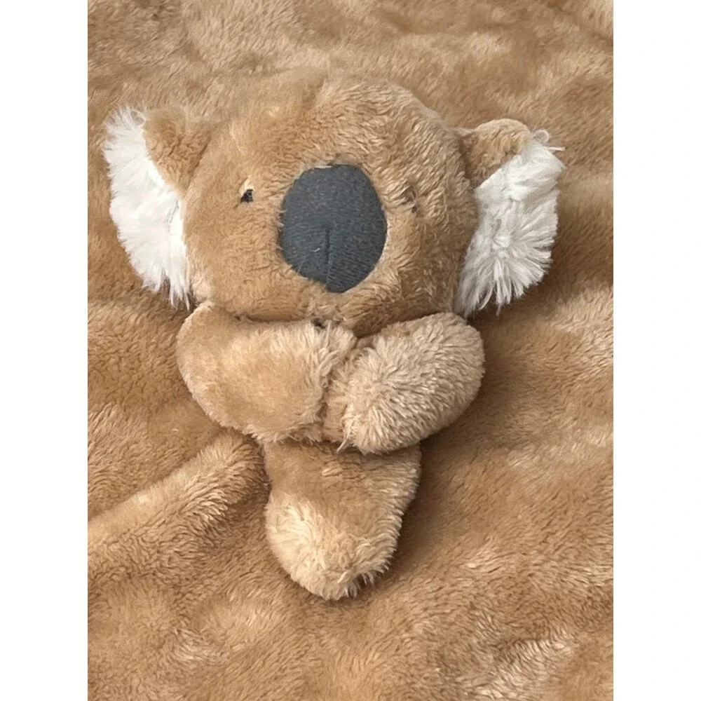 Carters Child of Mine Koala Bear Baby Lovey Security Blanket Satin